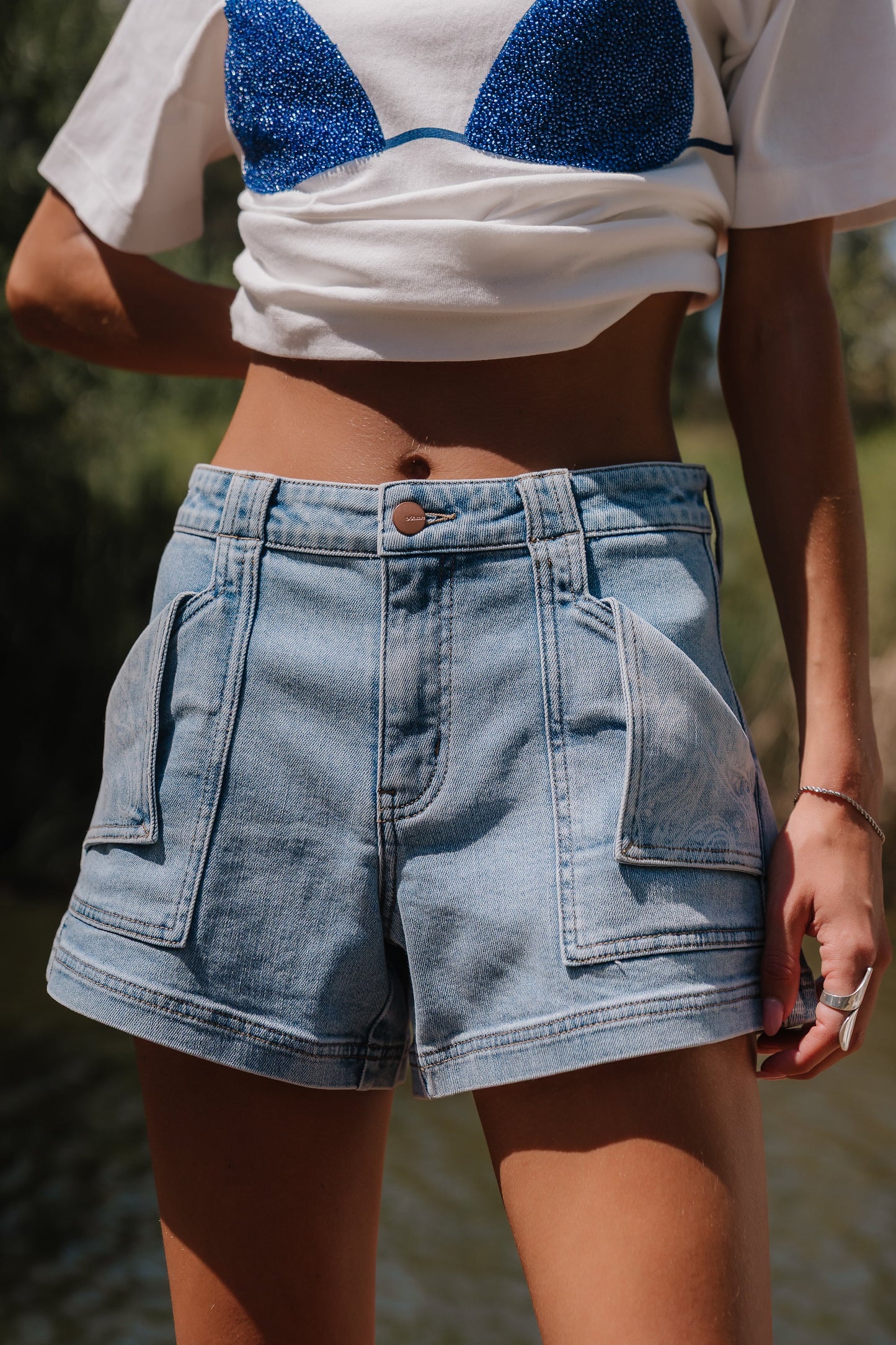 Colleen Denim Shorts