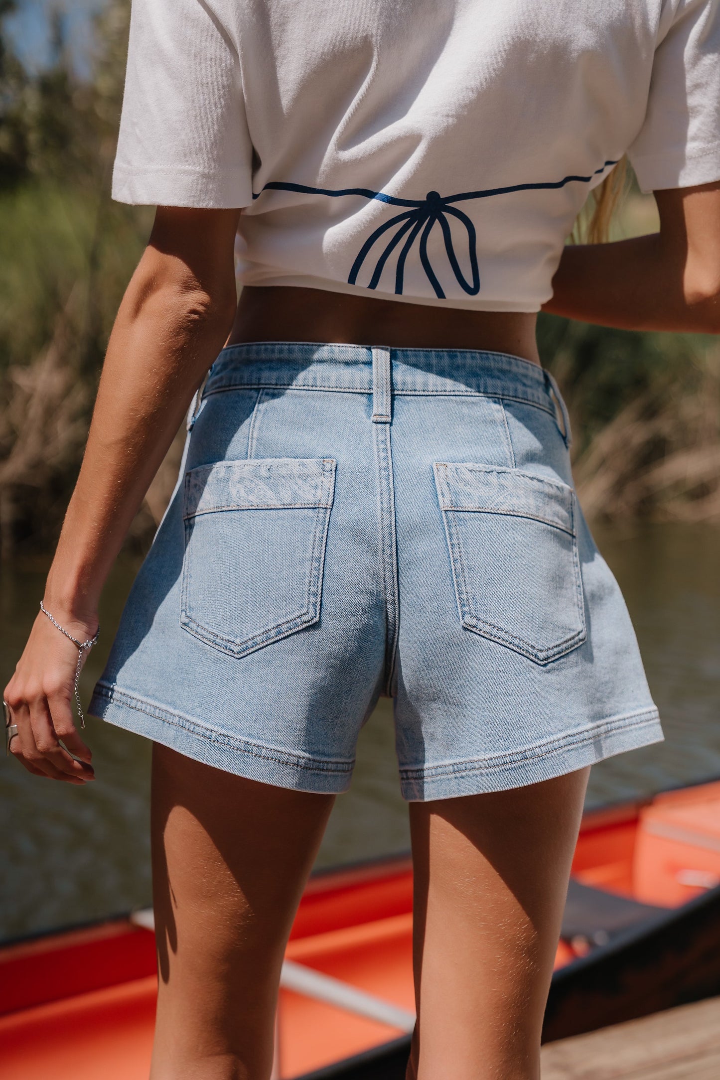 Colleen Denim Shorts