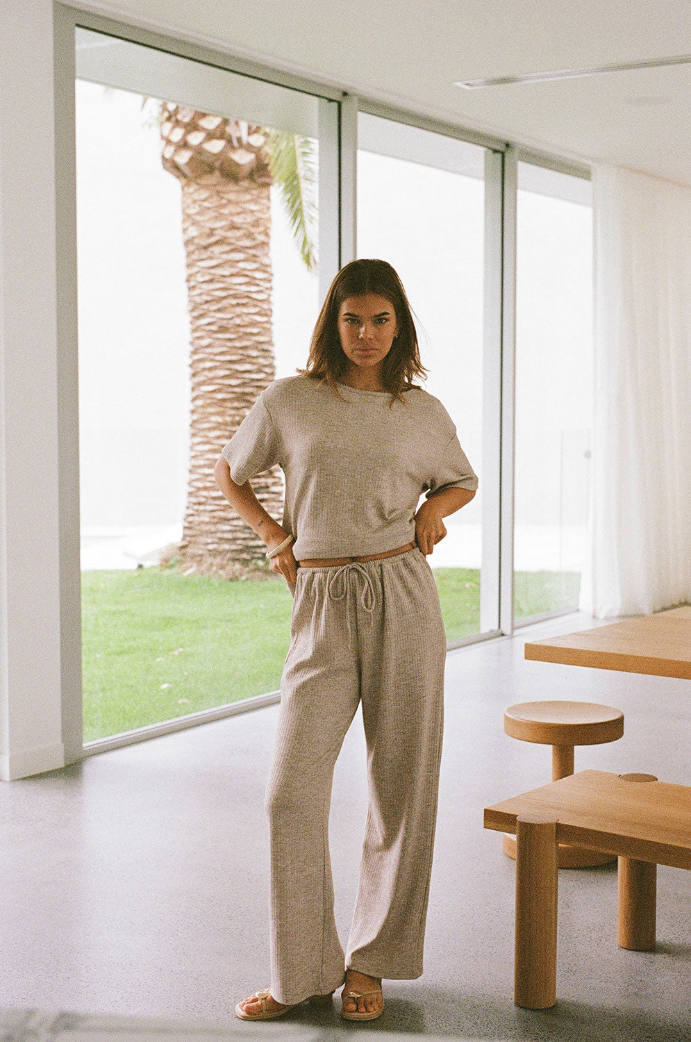 Lia Pants - Tan