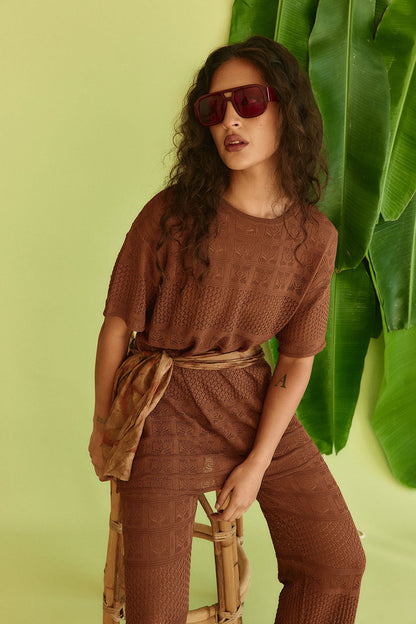 Nixie Top - Chocolate