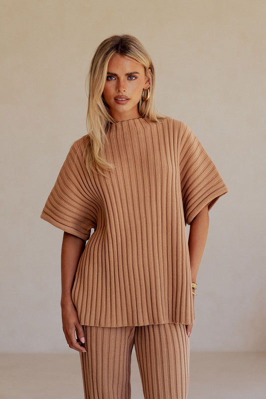 SAMPLE-Celine Top - Apricot