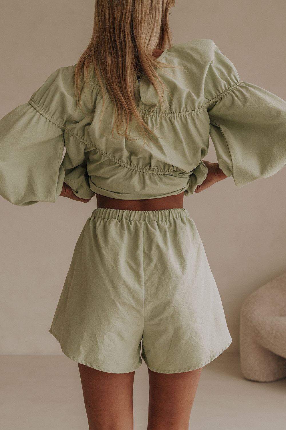 SAMPLE-Akel Shorts - Mint