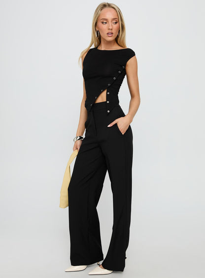 Burnette Pants Black Petite