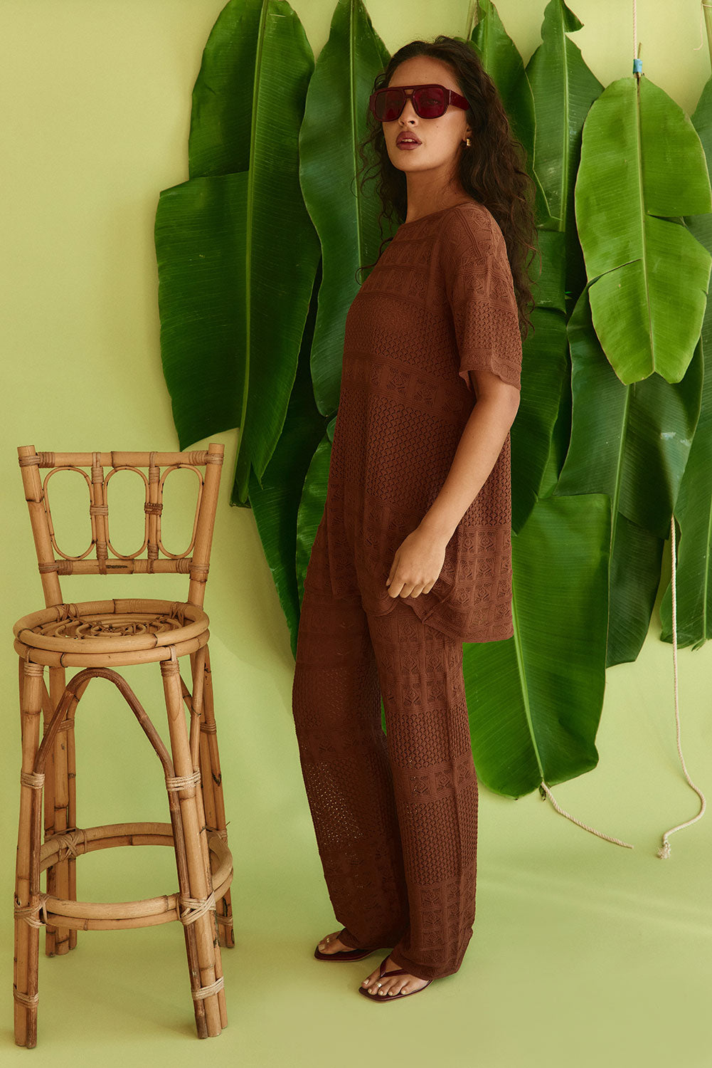 Nixie Top - Chocolate
