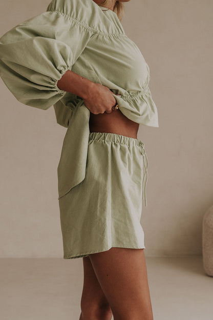 SAMPLE-Akel Shorts - Mint
