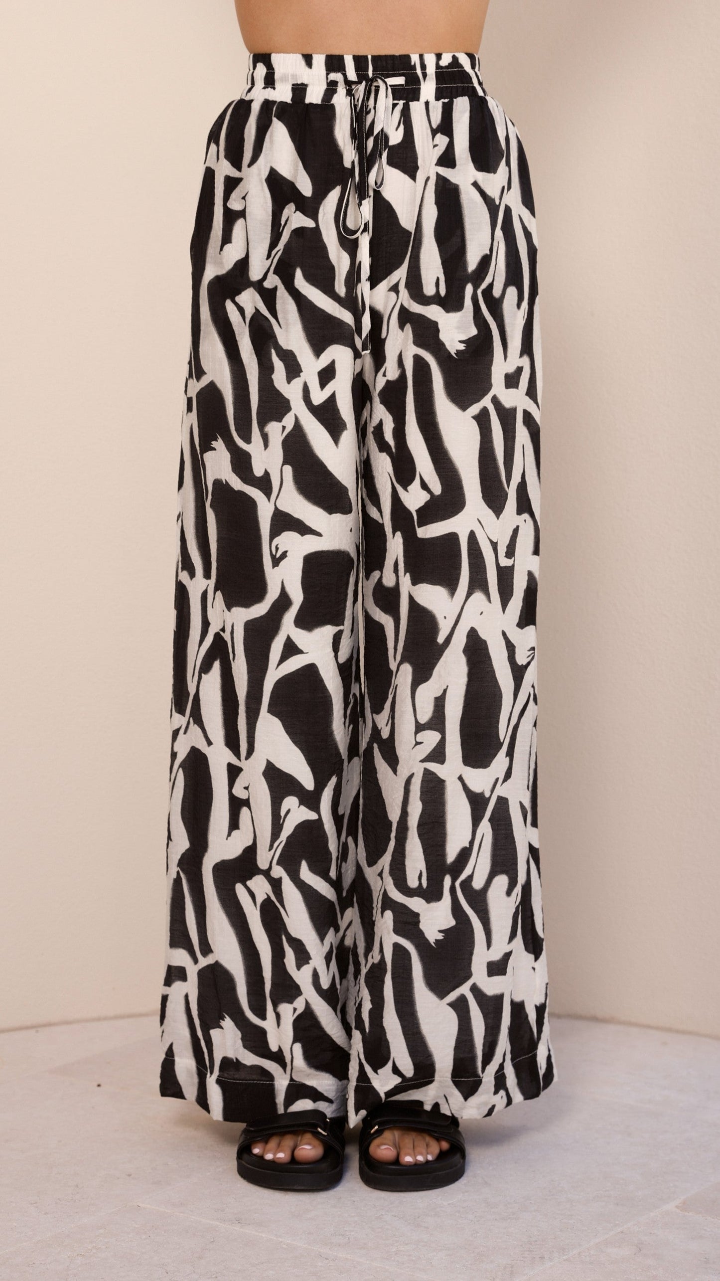 Jamerson Pants - Black/White