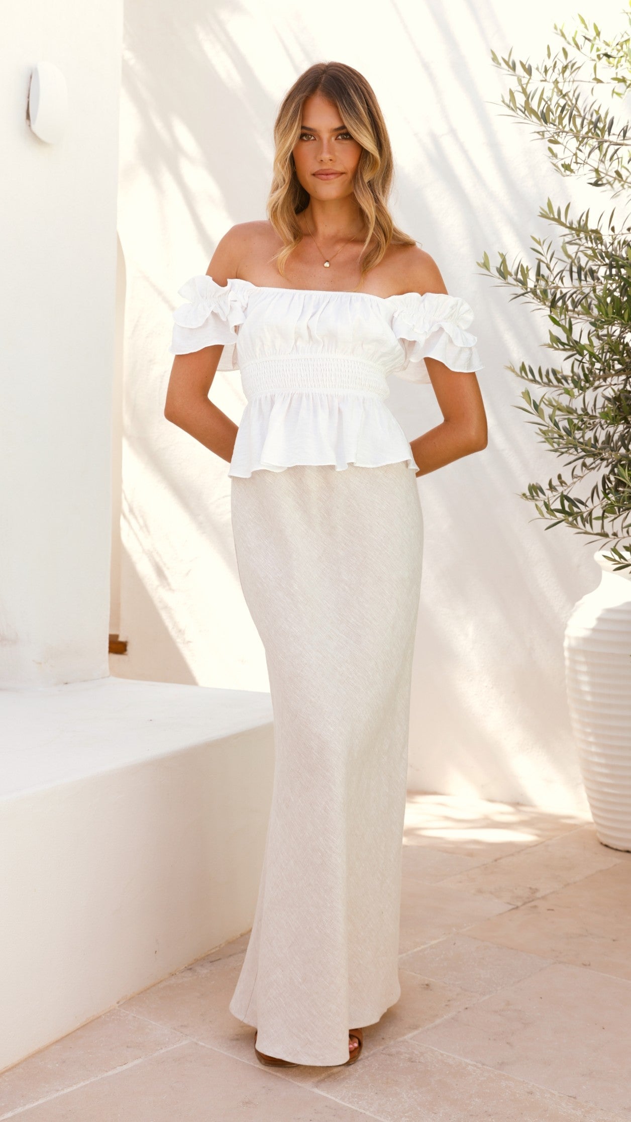 Fifi Top - White