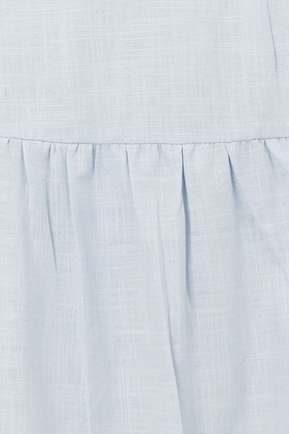 SAMPLE-Adorne Midi Dress - Blue