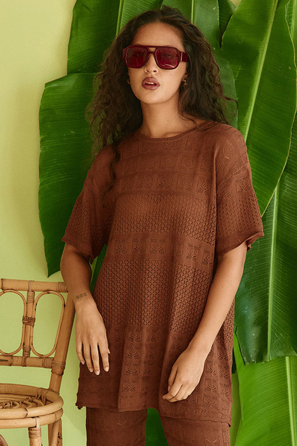Nixie Top - Chocolate
