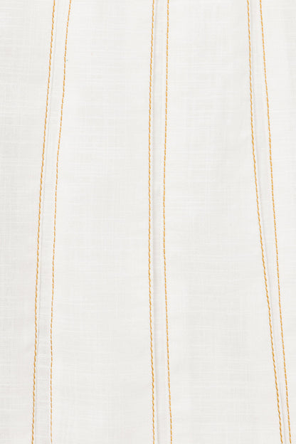 Dien Wrap Skirt - White