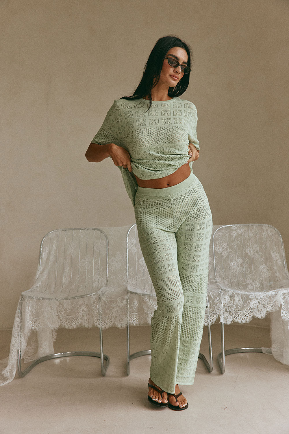 Nixie Pants - Mint