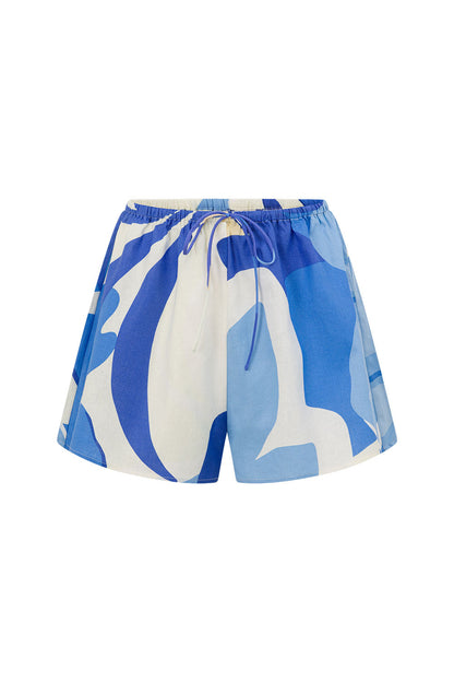 SAMPLE-Elara Shorts - Valley Blue