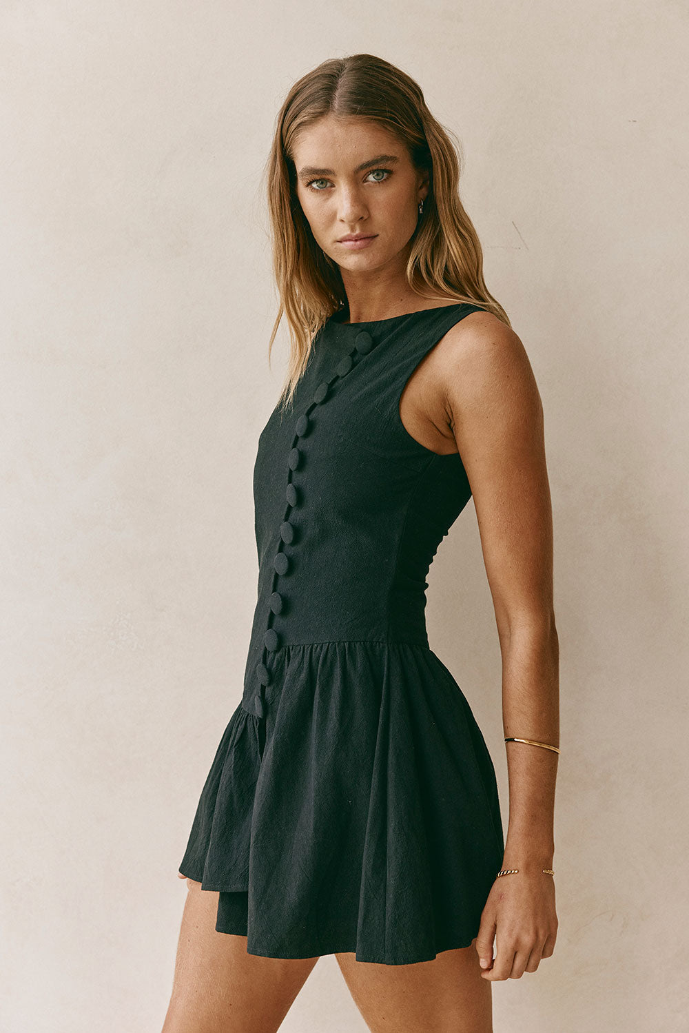 SAMPLE-Alfresco Dress - Black