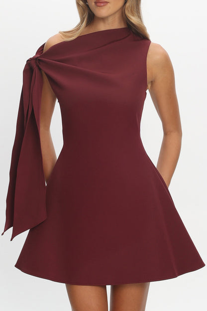 It’s A Match Mini Dress Burgundy