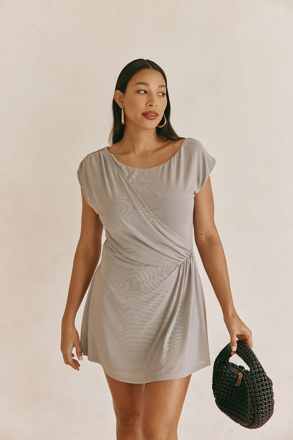 SAMPLE-Dally Dress - Grey