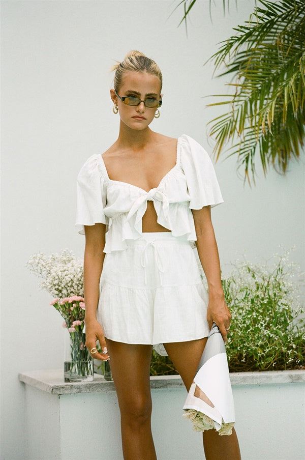SAMPLE-Allura Shorts - White