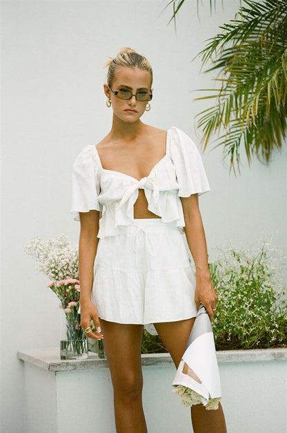 SAMPLE-Allura Shorts - White