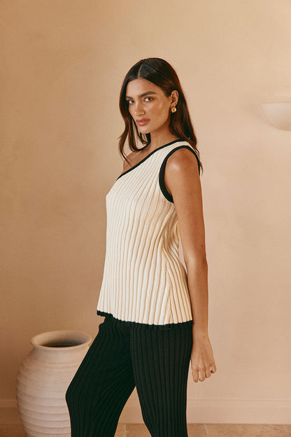 SAMPLE-Aylani Top - Cream