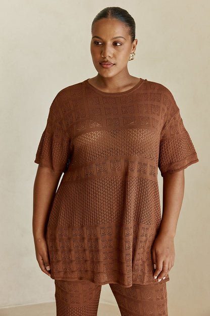 Nixie Top - Chocolate