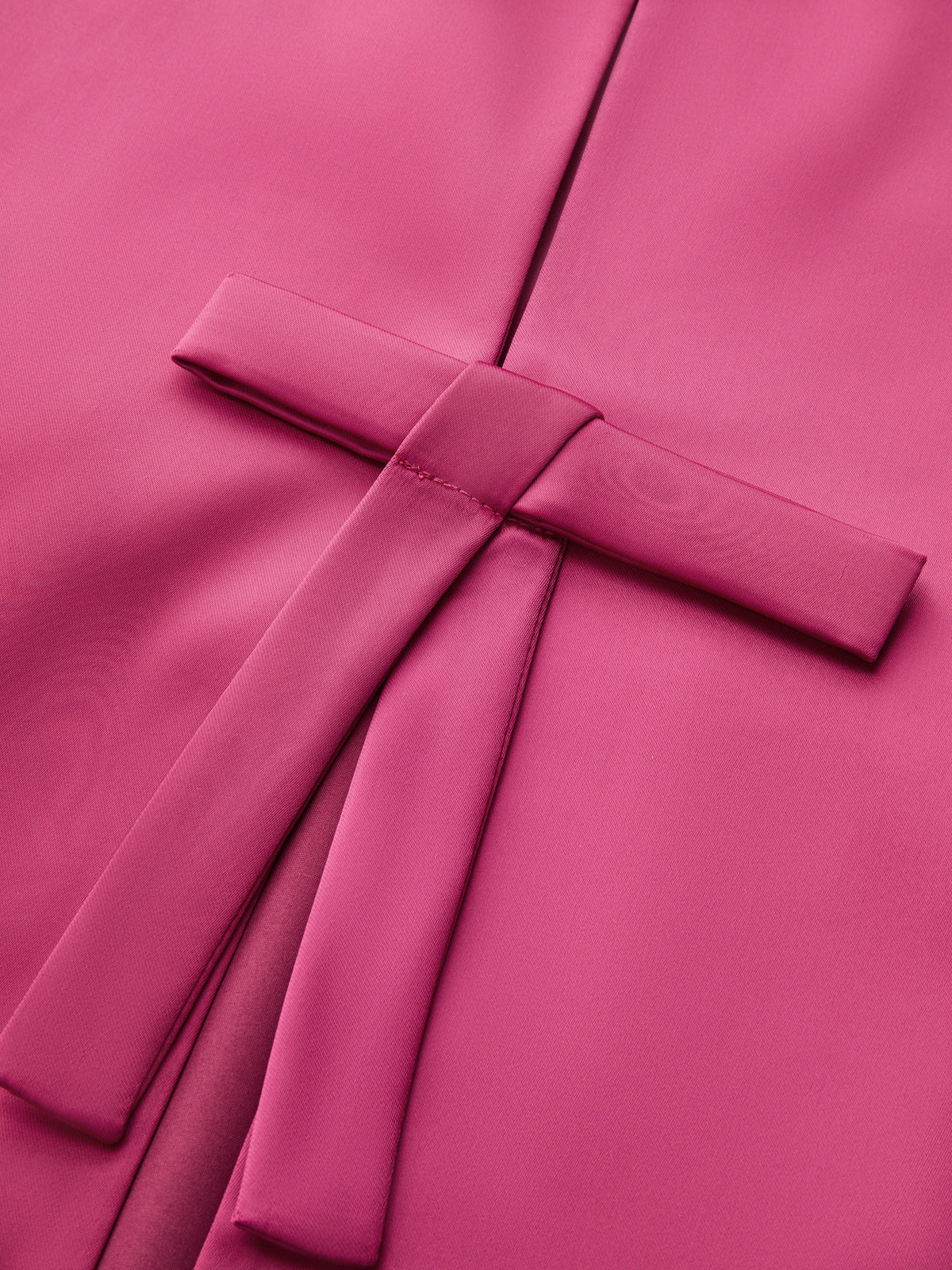 Bow Detail Sleeveless Top & Mini Skirt Set