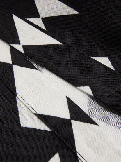 Geometric Print Cami Maxi Dress