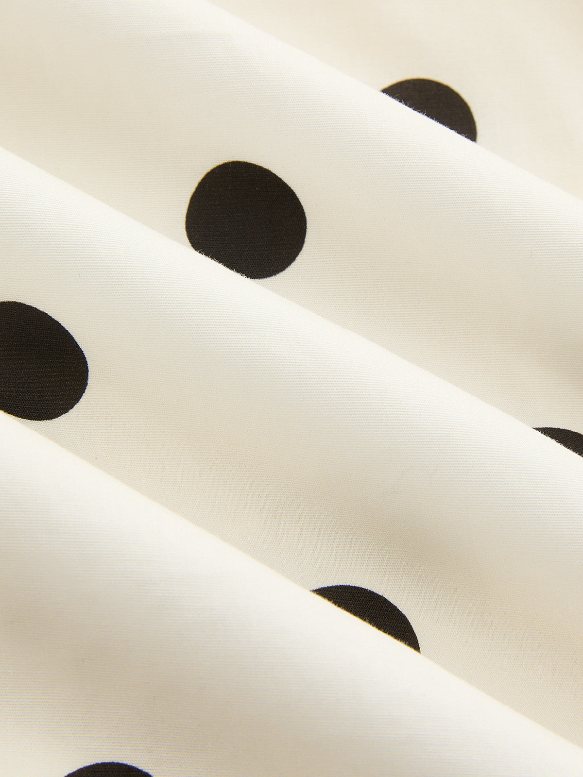 Polka Dot Ruched Cami Maxi Dress