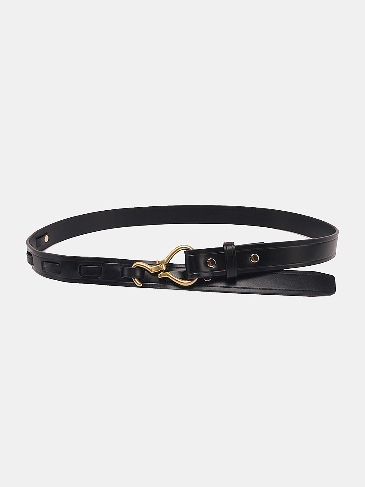 Minimalist Hook Buckle Belt