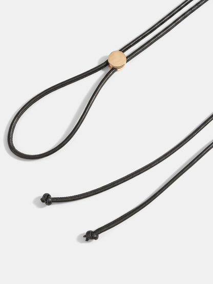 Adjustable Knotted Thin Waist Belt