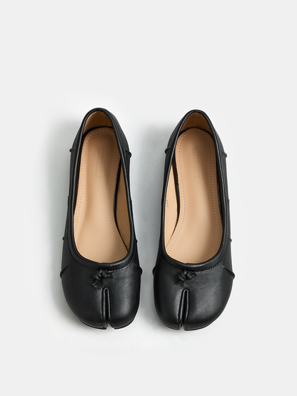 Split-Toe Ballet Flats