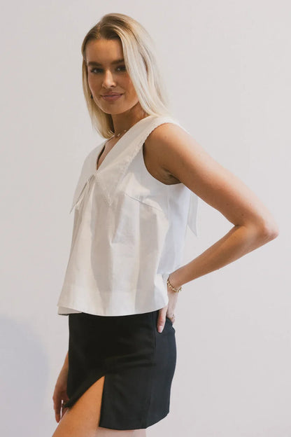 Asher Collared Blouse - FINAL SALE