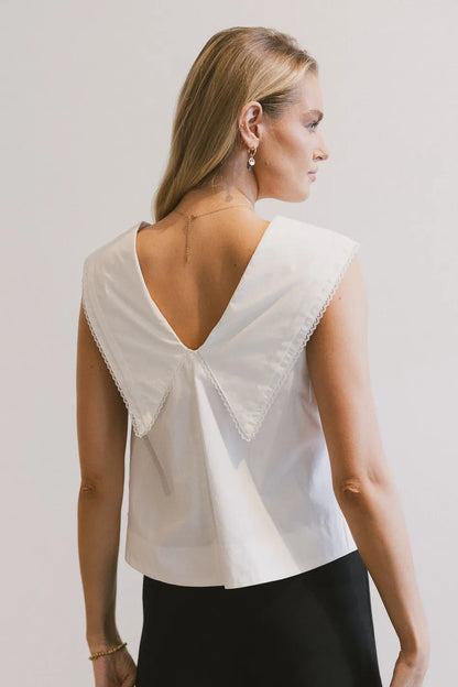 Asher Collared Blouse - FINAL SALE