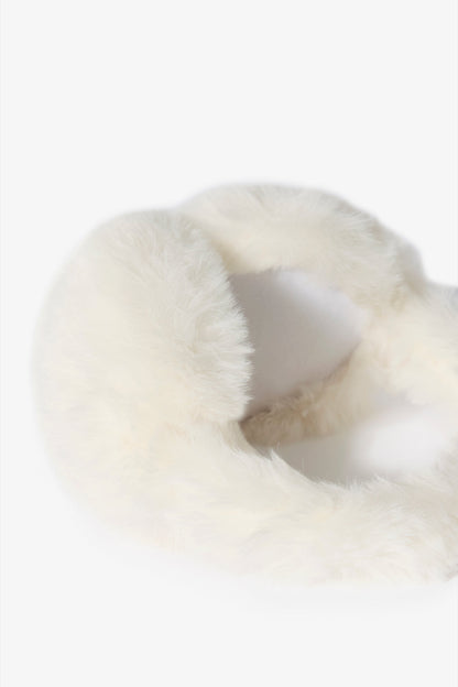 Faux-Fur Earmuffs in Ice