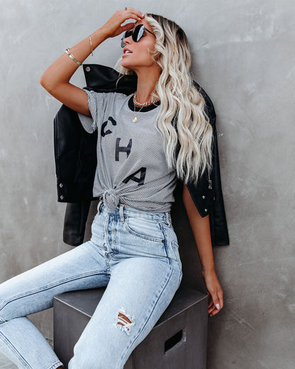Ellandemm - Striped Cotton Cha Cha Tee