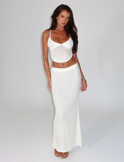 RAMSEY SKIRT - WHITE