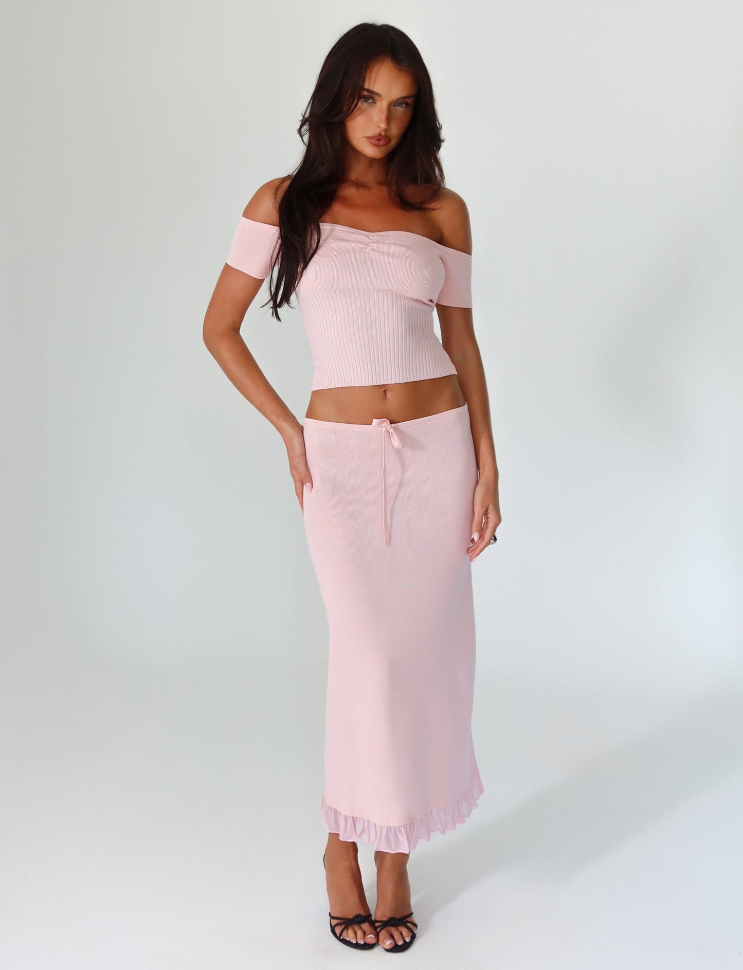 LILYANNA SKIRT - PINK : BABY PINK