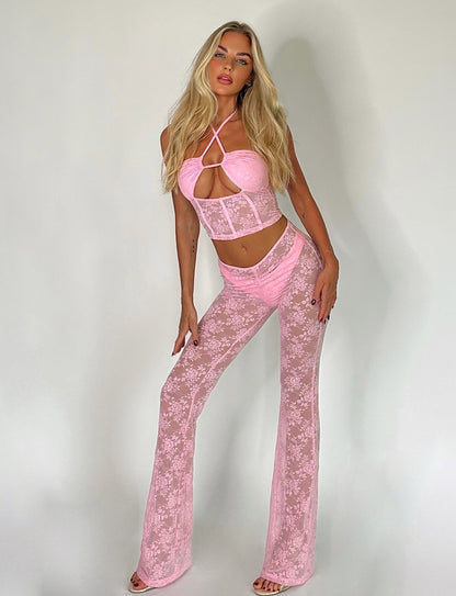 TOBIAS TOP - PINK : PASTEL PINK : PALE PINK