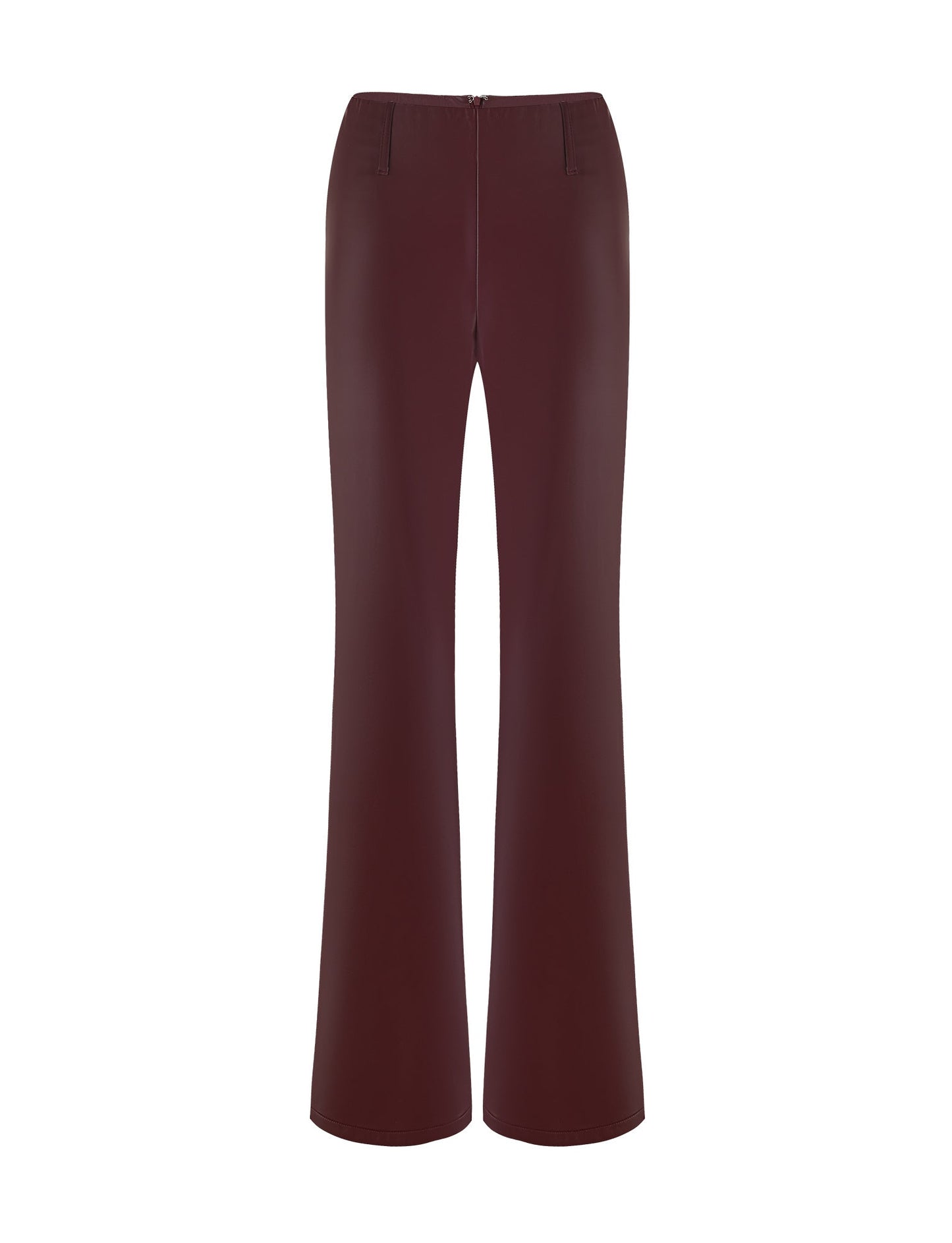 PU TEDDIE PANT - RED : CHERRY RED