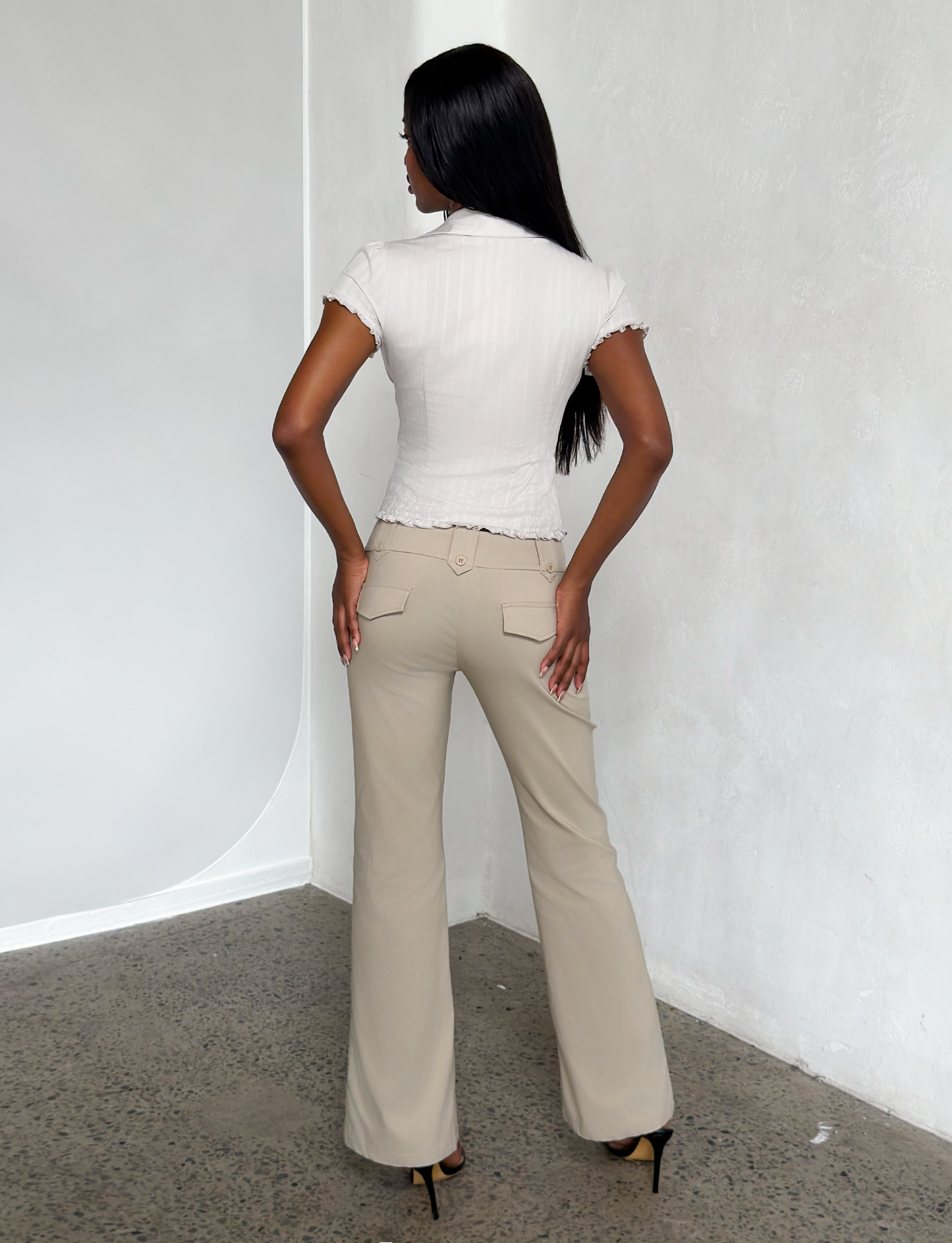 KITTIE PANT - SAND