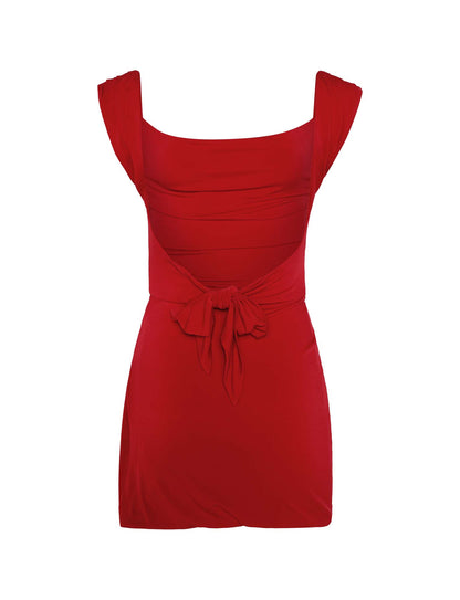 JOSLIN DRESS - RED