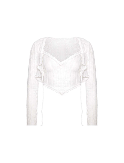 SOPHA TWO PIECE TOP - WHITE