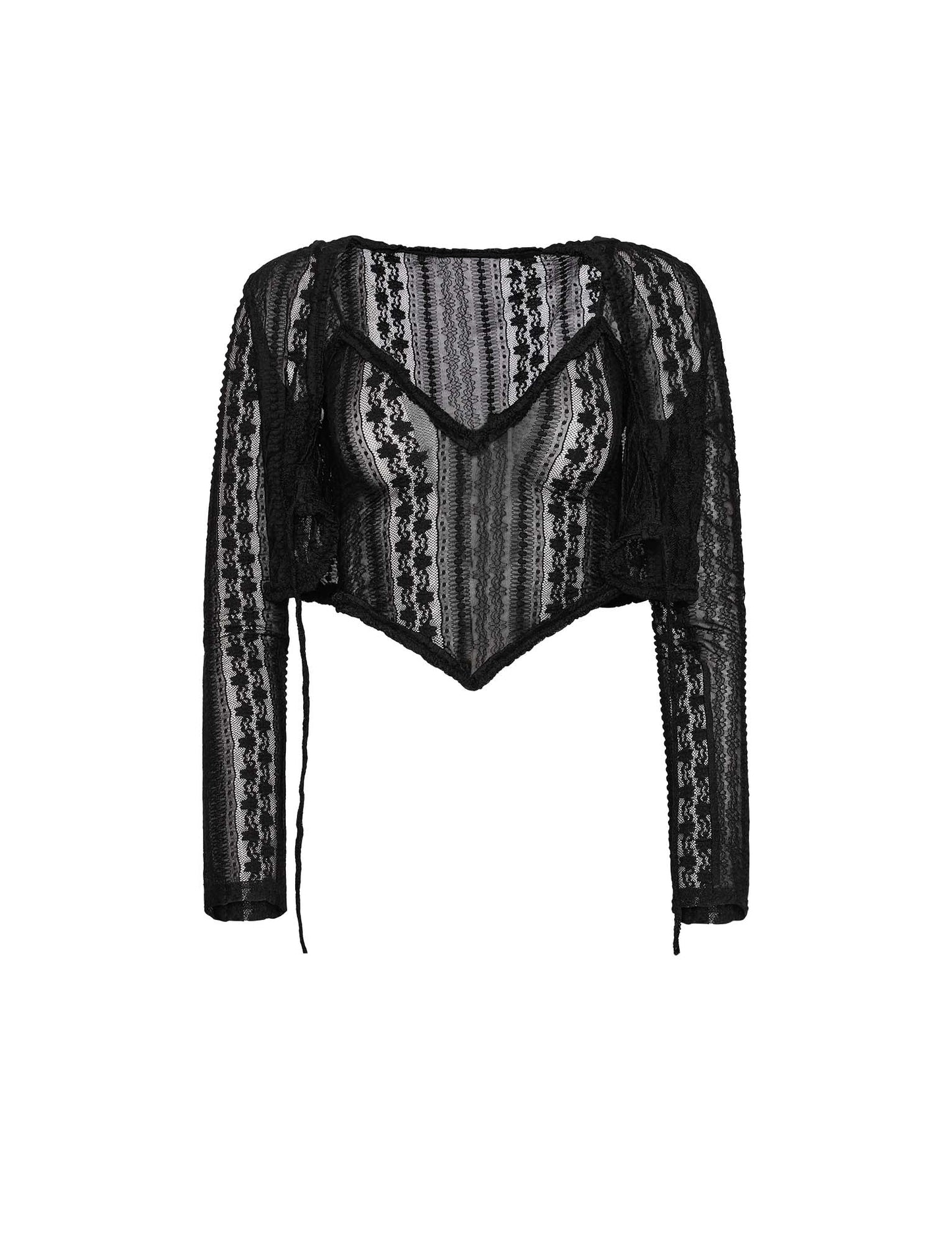 SOPHA TWO PIECE TOP - BLACK