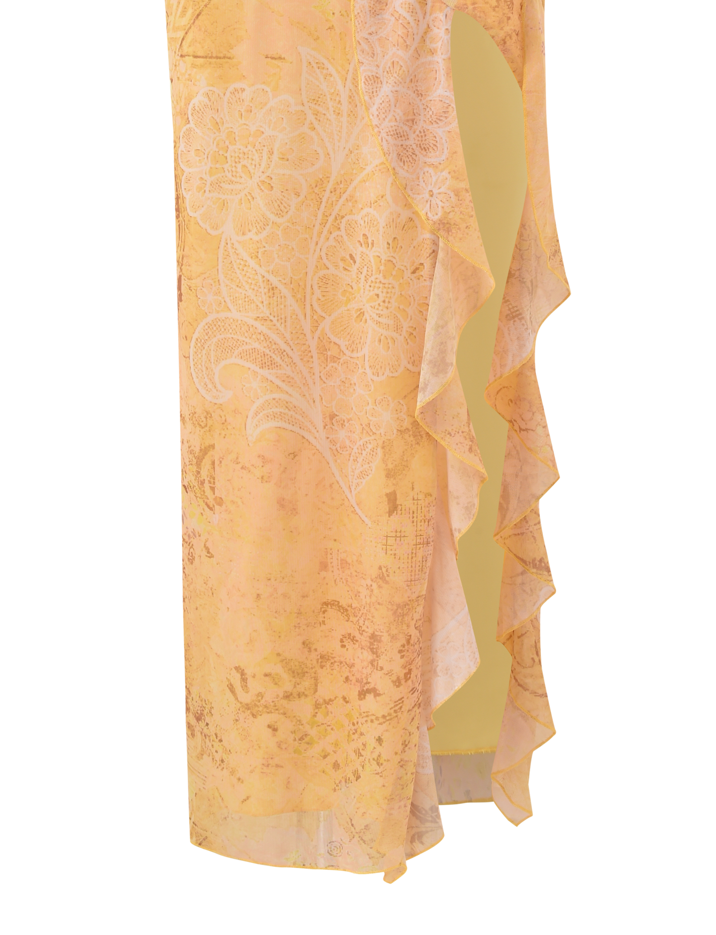 THEO SKIRT - LEMON BUTTERFLY PAISLEY