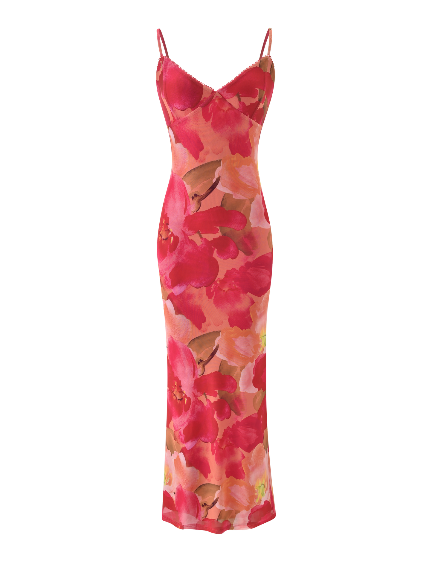 JULIANNA MAXI DRESS - DAIQUIRI FLORAL