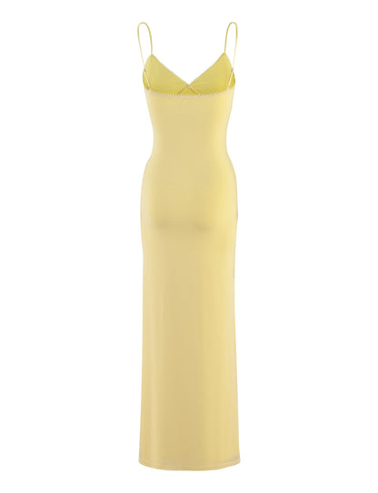 JULIANNA DRESS - YELLOW : LEMON