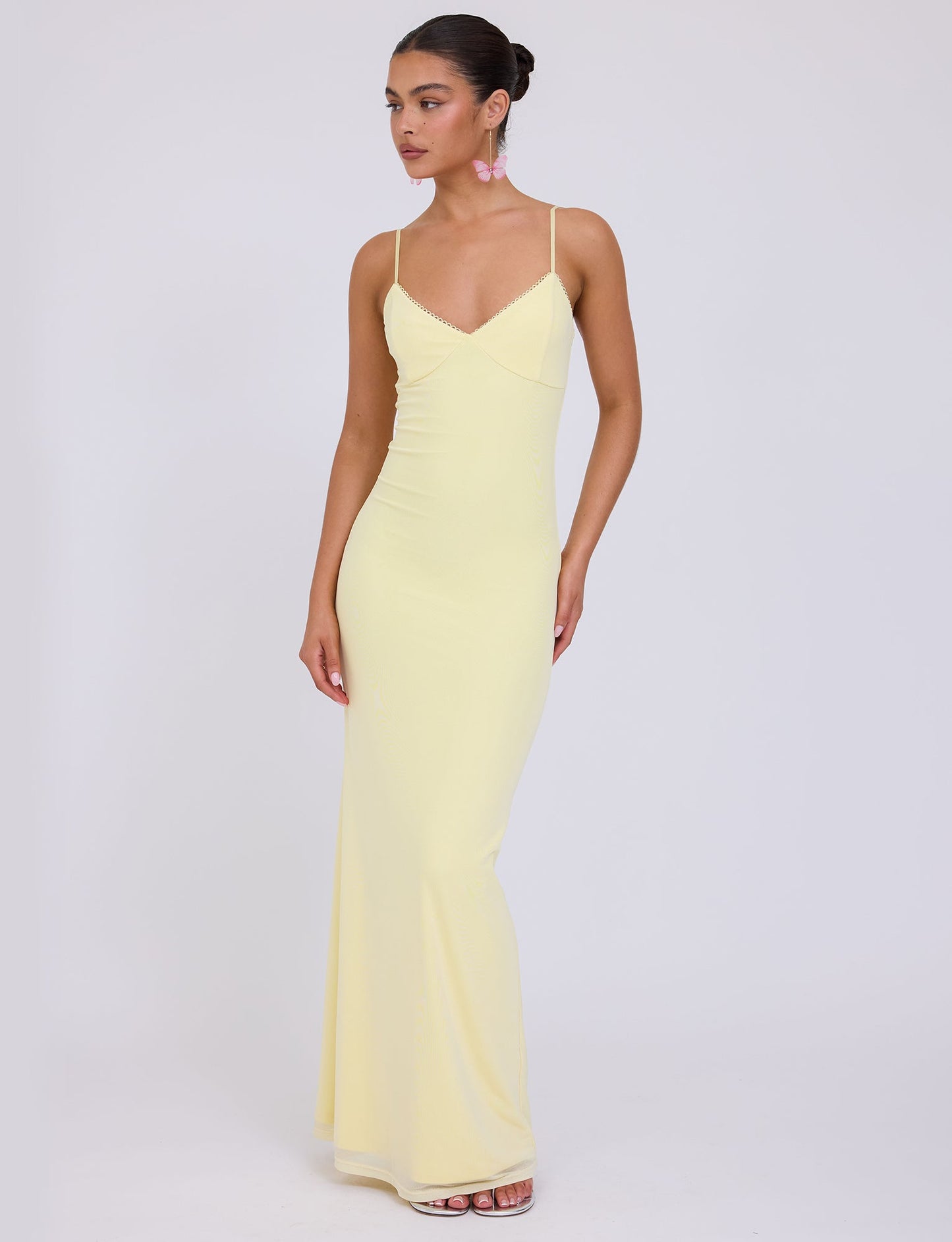 JULIANNA DRESS - YELLOW : LEMON
