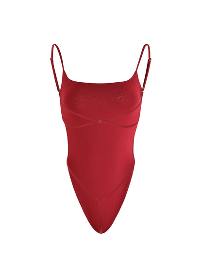 MINERVA BODYSUIT - RED