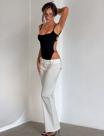 MINERVA BODYSUIT - BLACK