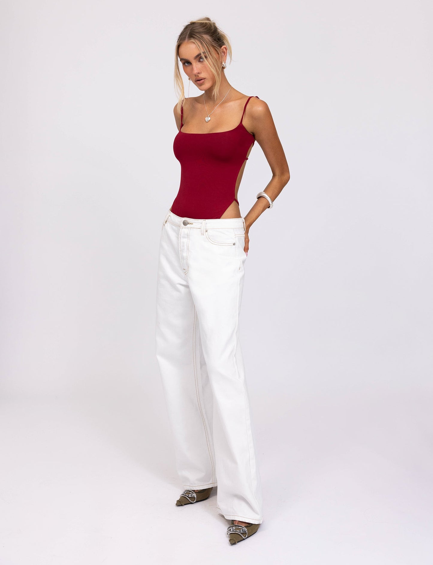 MINERVA BODYSUIT - RED