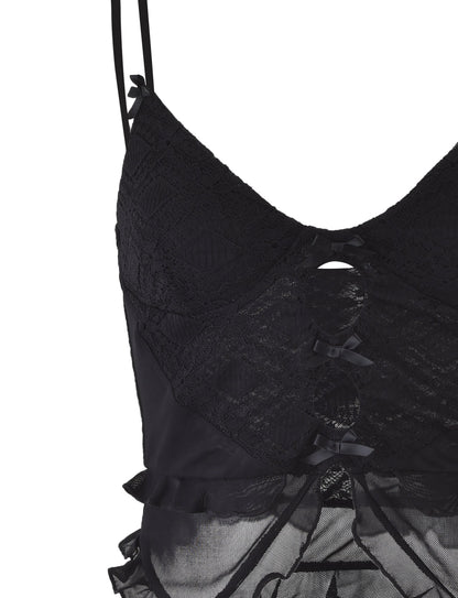 LAFAYETTE TOP - BLACK