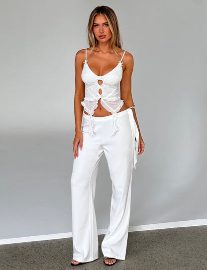 LAFAYETTE TOP - WHITE